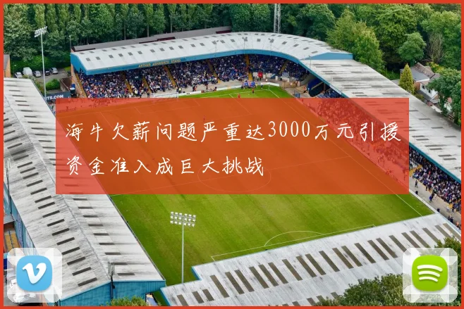 海牛欠薪问题严重达3000万元引援资金准入成巨大挑战